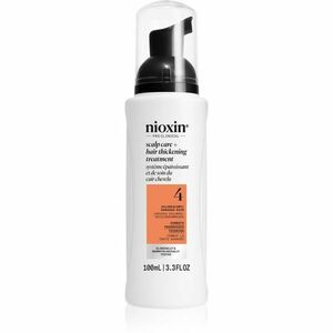 Nioxin System 4 Scalp + Hair Thickening Treatment kúra pro výrazně řídnoucí, jemné a chemicky ošetřené vlasy 100 ml obraz