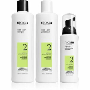 Nioxin System 2 dárková sada pro řídnoucí vlasy 3 ks obraz