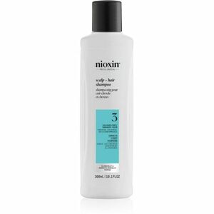 Nioxin System 3 Scalp + Hair Shampoo čisticí šampon pro barvené řídnoucí vlasy 300 ml obraz