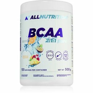 Allnutrition BCAA 2: 1: 1 Pure podpora tvorby svalové hmoty příchuť Tropical 500 g obraz