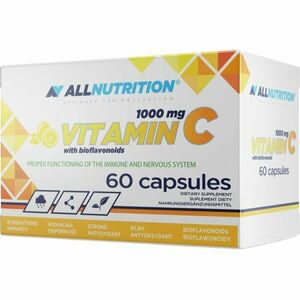 Allnutrition Vitamin C 1000 mg with Bioflavonoids kapsle pro podporu imunitního systému, krásnou pleť a nehty 60 cps obraz