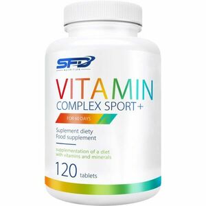 SFD Nutrition Vitamin Complex Sport+ komplexní multivitamín pro sportovce 120 tbl obraz