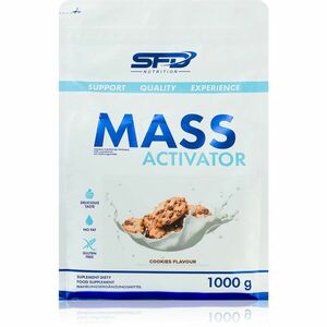 SFD Nutrition Mass Activator podpora tvorby svalové hmoty příchuť Cookies 1000 g obraz