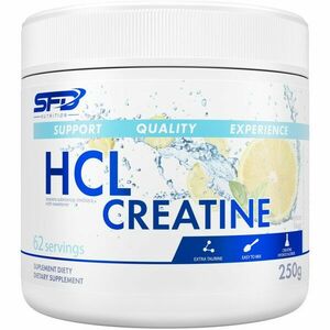 SFD Nutrition Creatine HCl podpora tvorby svalové hmoty příchuť Lemon 250 g obraz