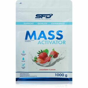 SFD Nutrition Mass Activator podpora tvorby svalové hmoty příchuť Strawberry 1000 g obraz