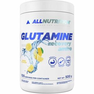 Allnutrition Glutamine Recovery Amino regenerace a růst svalů příchuť Lemon 500 g obraz