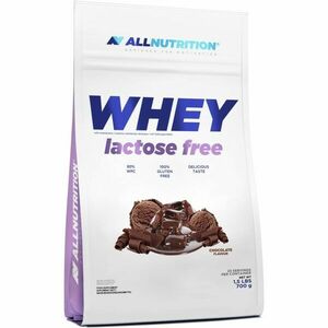 Allnutrition Whey Lactose Free syrovátkový protein bez laktózy příchuť Chocolate 700 g obraz