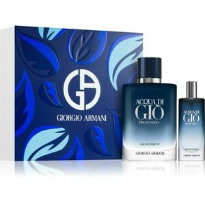 Armani Acqua di Giò Profondo dárková sada pro muže obraz