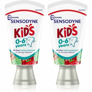 Sensodyne Pronamel Kids dětská zubní pasta 0-6 Years 2x75 ml obraz