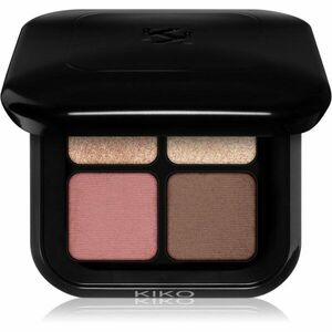 KIKO Milano New Bright Quartet paletka očních stínů odstín 02 Rosy Mauve Variations 3.5 g obraz