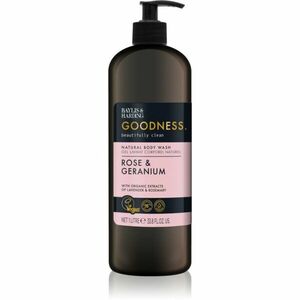 Baylis & Harding Goodness Rose & Geranium sprchový gel 1000 ml obraz