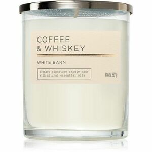 Bath & Body Works Coffee & Whiskey vonná svíčka 227 g obraz