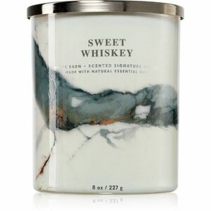 Bath & Body Works Sweet Whiskey vonná svíčka 227 g obraz