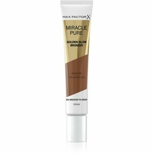 Max Factor Miracle Pure krémový bronzer pro rozjasnění pleti odstín 002 Medium to Dark 15 ml obraz