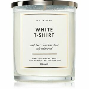 Bath & Body Works White T-Shirt vonná svíčka 227 g obraz