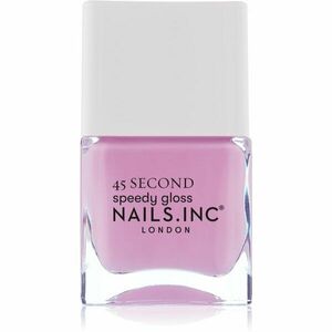 Nails Inc. 45 Second Speedy Gloss rychleschnoucí lak na nehty odstín Ready for Richmond 14 ml obraz