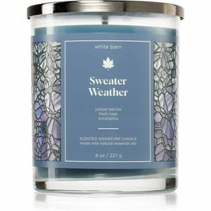 Bath & Body Works Sweater Weather vonná svíčka 227 g obraz