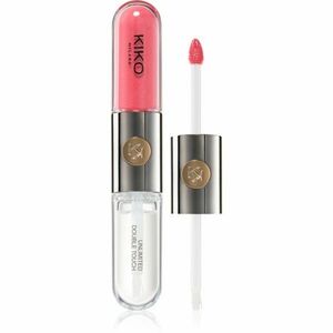 KIKO Milano Unlimited Double Touch dlouhotrvající tekutá rtěnka odstín 112 Satin Peach Rose 6 ml obraz