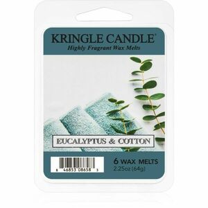 Kringle Candle Eucalyptus & Cotton vosk do aromalampy 64 g obraz