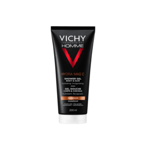 VICHY Homme Hydra Mag C Hydratační povzbuzující sprchový gel na tělo a vlasy 200 ml obraz