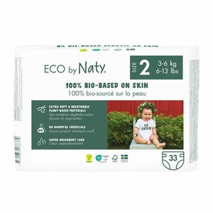 ECO BY NATY Plenky Naty mini 3 - 6 kg, 33 ks obraz