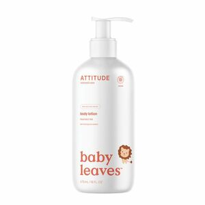 ATTITUDE Baby leaves dětské tělové mléko s vůní hruškové šťávy 473 ml obraz