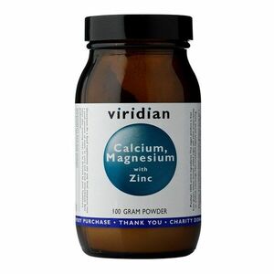 VIRIDIAN Calcium Magnesium with Zinc (Vápník, Hořčík a Zinek) 100 g obraz