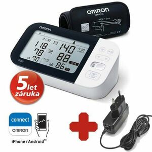 OMRON M7 Intelli IT s AFib + zdroj (set) obraz