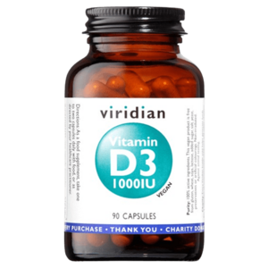 VIRIDIAN Vitamin D3 1000iu 90 kapslí obraz