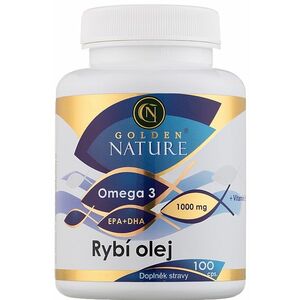 GOLDEN NATURE Rybí olej (Omega 3) 100 kapslí obraz