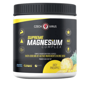 CZECH VIRUS Supreme Magnesium Complex šťavnatý ananas 340 g obraz