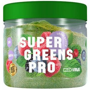 CZECH VIRUS Super Greens Pro V2.0 Lesní ovoce 360 g obraz