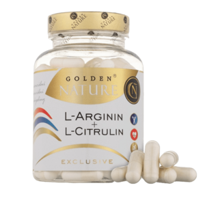 GOLDEN NATURE Exclusive Arginin + Citrulin 100 kapslí obraz