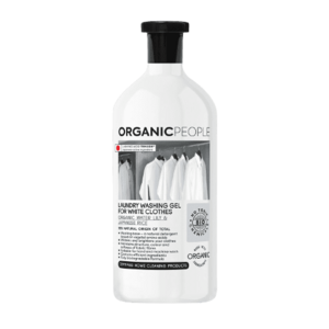 ORGANIC PEOPLE Eko prací gel na bílé prádlo, vodní lilie a japonská rýže 1000 ml obraz