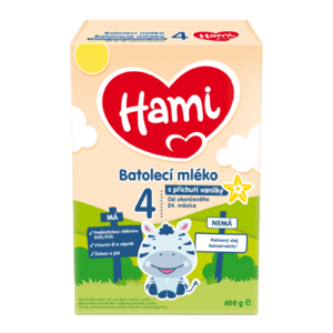 HAMI 4 Batolecí mléko od ukončeného 24. měsíce 600 g obraz