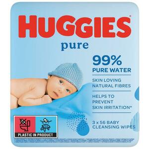 HUGGIES Pure Triplo 3 x 56 ks obraz