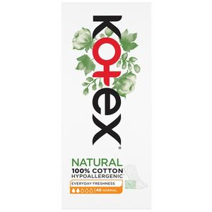 KOTEX ® Liners Natural Normal 40 ks obraz