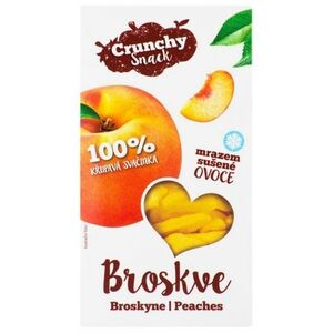 CRUNCHY SNACK Broskve sušené mrazem 15 g obraz