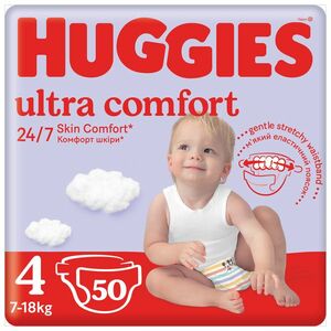 HUGGIES Ultra Comfort 4 Jumbo 50 ks obraz