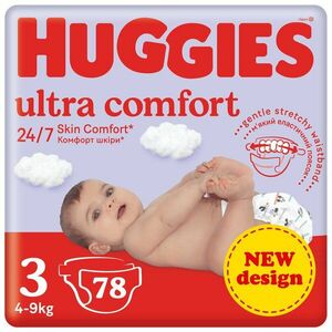 HUGGIES Ultra Comfort Jumbo 3, 78 ks obraz