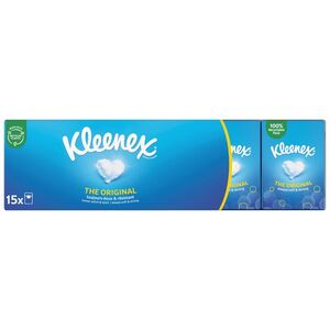 KLEENEX Original Mini Hanks papírové kapesníky 15 balení obraz