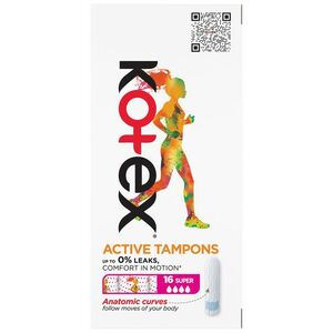 KOTEX Tampony Active Super 16 ks obraz