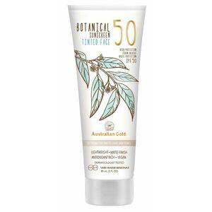 AUSTRALIAN GOLD SPF 50 Botanical Tinted Face Light 88 ml obraz