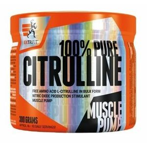 EXTRIFIT 100% Pure Citrulline pomeranč 300 g obraz