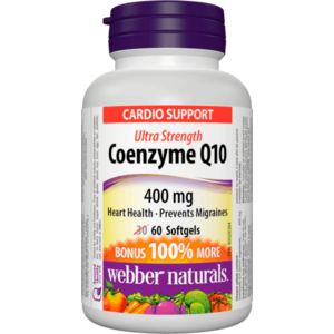 WEBBER NATURALS Koenzym Q10 400 mg 60 tobolek obraz