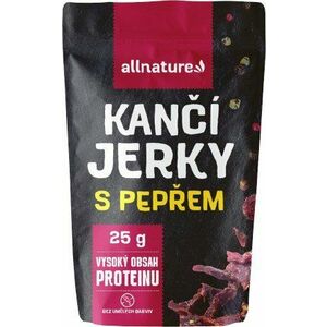 ALLNATURE Kančí Jerky s pepřem 25 g obraz