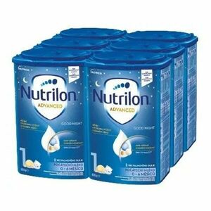 NUTRILON Advanced 1 Good Night počáteční kojenecká mléka 6 x 800 g obraz