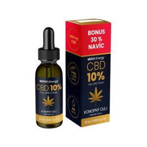 MOVit CBD 10% Full Spectrum Konopný olej 10 ml obraz