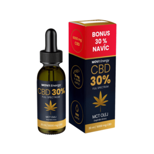 MOVIT ENERGY CBD 30% Full Spectrum konopný olej 20 ml obraz