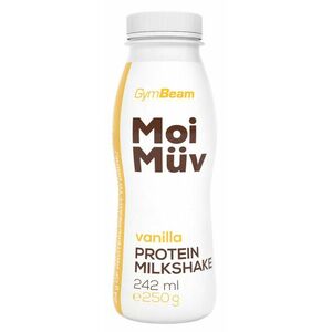 GYMBEAM MoiMüv Protein Milkshake vanilka 242 ml obraz